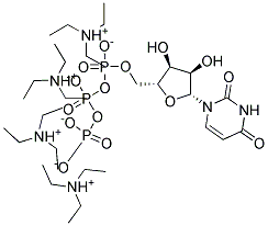 URIDINE 5' TRIPHOSPHATE [TRIETHYLAMMONIUM] SALT- Struktur