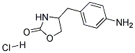 4-(4-AMINO-BENZYL)-OXAZOLIDIN-2-ONE HCL Struktur