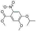 4-ISOPROPOXY-5-METHOXY-2-NITRO-BENZOIC ACID METHYL ESTER Struktur