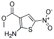 Methyl 2-Amino-5-Nitrothiophene-3-Carboxylate Struktur