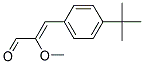 4-Tert-Butylmethoxycinnamaldehyde Struktur