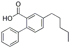 4-N-Amyldiphenylcarboxylic Acid Struktur