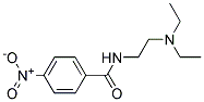 4-Nitro-N-(2-(Diethylamino)Ethyl)Benzamide Struktur