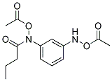 N,N-Diacetoxy Ethyl-m-Amino Acetanilide Struktur