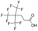 4,4,4-Tris(trifluoromethyl)butanoic acid Struktur