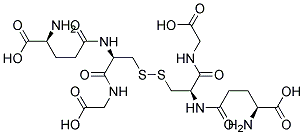 Glutathione, Oxidized, Free Acid Struktur