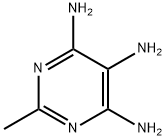 4,5,6-Triamno-2-Methylpyrimidine Struktur