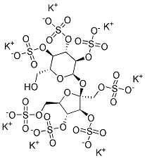 SUCROSE HEPTASULFATE, POTASSIUM SALT, TECHNICAL G Struktur