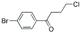 P-BROMO-GAMMA-CHLOROBUTYROPHENONE Struktur