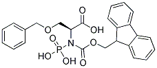 N-FMOC-O-BENZYL-L-PHOSPHOSERINE Struktur