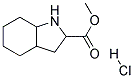 METHYL L-OCTAHYDROINDOLE-2-CARBOXYLATE HYDROCHLORIDE Struktur