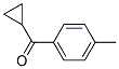 CYCLOPROPYL P-METHYLPHENYL KETONE Struktur