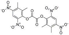 BIS(1,2-DIMETHYL-4,6-DINITROPHENYL)OXALATE Struktur