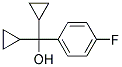 ALPHA,ALPHA-DICYCLOPROPYL-4-FLUOROBENZYL ALCOHOL Struktur