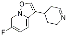 6-FLUORO-3-(TETRAHYDROPYRIDINE-4-YL)BENZO[B]ISOXAZOL Struktur