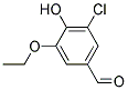 5-CHLOROETHYLVANILLIN Struktur