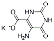 5-AMINO-OROTIC ACID POTASSIUM SALT Struktur