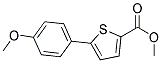 5-(4-METHOXYPHENYL)THIOPHENE-2-CARBOXYLIC ACID METHYL ESTER, 96 % Struktur