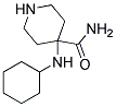 4-CARBAMOYL-4-CYCLOHEXYLAMINOPIPERIDINE Struktur