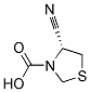 (R)-4-CYANO-THIAZOLIDINE-3-CARBOXYLIC ACID Struktur