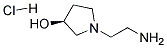 (3S)-1-(2-AMINOETHYL)-3-PYRROLIDINOL HYDROCHLORIDE Struktur