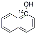 A-NAPHTHOL-1-14C Struktur