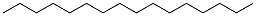 N-HEXADECANE 400UG/ML IN CYCLOHEXANE 5ML Struktur