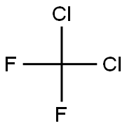 DICHLORODIFLUOROMETHANE SOLUTION 100UG/ML IN METHANOL 5ML Struktur