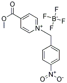 4-(METHOXYCARBONYL)-1-(4-NITROBENZYL)PYRIDINIUM TETRAFLUOROBORATE, TECH Struktur