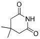 4,4-DIMETHYLPIPERIDINE-2,6-DIONE, TECH Struktur