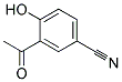 3-ACETYL-4-HYDROXYBENZONITRILE Struktur