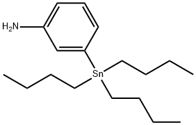 3-TRI-N-BUTYLSTANNYLANILINE Struktur