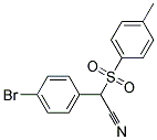 (4-BROMOPHENYL)[(4-METHYLPHENYL)SULPHONYL]ACETONITRILE Struktur