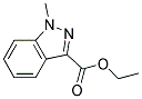 ETHYL 1-METHYL-1H-INDAZOLE-3-CARBOXYLAT Struktur