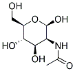 N-ACETYL-BETA-D-MANNOSAMIN Struktur