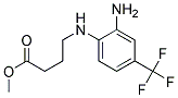 METHYL 4-[2-AMINO-4-(TRIFLUOROMETHYL)ANILINO]BUTYRAT Struktur