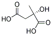 (S)-2-hydroxy-2-methylsuccinic acid  Struktur