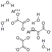 Aluminum oxalate tetrahydrate Struktur