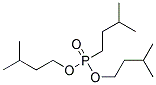 Diisoamyl isoamylphosphonate Struktur