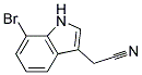 7-Bromoindole-3-acetonitrile Struktur