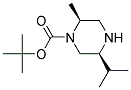 (2S,5S)-1-Boc-5-Isopropyl-2-Methyl-Piperazine Struktur