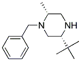 (2R,5R)-1-Benzyl-5-Tert-Butyl-2-Methyl-Piperazine Struktur