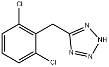 5-(2,6-Dichlorobenzyl)-1H-tetrazole Struktur