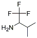 L-2-Amino-3-methyl-1,1,1-trifluorobutane Struktur