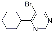 5-Bromo-4-cyclohexylpyrimidine Struktur