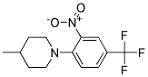 4-Methyl-1-[2-nitro-4-(trifluoromethyl)phenyl]piperidine Struktur