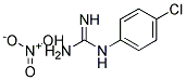 2-(4-Chlorophenyl)guanidine nitrate Struktur