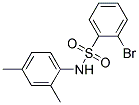 2-Bromo-N-(2,4-dimethylphenyl)benzenesulphonamide Struktur