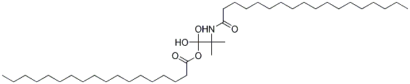 STEARAMIDODIHYDROXYISOBUTYL STEARATE Struktur