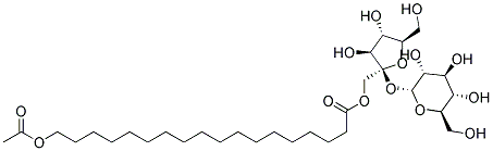 SUCROSE ACETATE/STEARATE Struktur